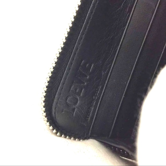 LOEWE Leather Zip Around Long Wallet /2L0293 - Picture 6 of 7